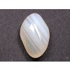 Tumbled stone Agate white L sizes 20 - 35 mm - India #02