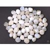 Tumbled stone Agate white L sizes 20 - 35 mm - India #02