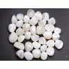 Tumbled stone Agate white XL sizes 25 - 40 mm - India #03
