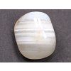 Tumbled stone Agate white XL sizes 25 - 40 mm - India #03