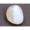 Tumbled stone Agate white XL sizes 25 - 40 mm - India #03