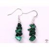 Malachite earrings #22