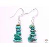 Turquoise earrings #27