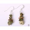 Rhyolite earrings #32