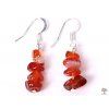 Carnelian earrings #37