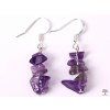 Amethyst earrings #38