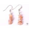 Orange Moonstone Earrings #39