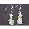 Serpentine earrings #50