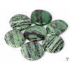 Zoisite with Ruby 35 - 40 mm flat stone #23