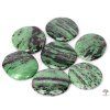 Zoisite with Ruby 40 - 45 mm flat stone #24
