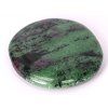 Zoisite with Ruby 45 - 50 mm flat stone #25