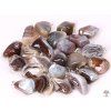 Stone pendant Grey Botswana agate size M - #22