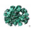 Malachite stone pendant, size M - #27