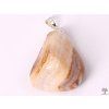 Aragonite stone pendant, size M - #28