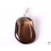 Smoky quartz stone pendant, size S - #39