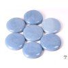 Palm stone Angelite 40 - 45 mm  tablet #37