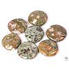Palm stone Rhyolite 35 - 40 mm tablet #41