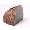 Candle holder - Natural agate - 1.090 kg - #459
