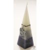 Svíčka pyramida 70x240 mm -  #1