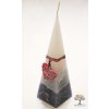 Svíčka pyramida 70x240 mm -  #2