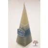 Svíčka pyramida 70x240 mm Home #3