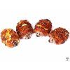 Amber hedgehog - amber on a shell #ZB78
