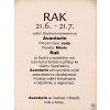 Csillagjegy kő – RÁK #06