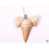 Shark tooth pendant - fossilized #43