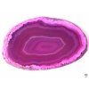 Pink agate slice size 6 - 9 cm Top quality #NV125