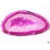 Pink agate slice size 6 - 9 cm Top quality #NV125