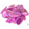 Pink agate slice size 6 - 9 cm Top quality #NV125