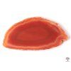 Red agate slice, size 6–9 cm, top quality #NV128