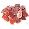 Red agate slice, size 6–9 cm, top quality #NV128