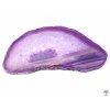 Achátový plát fialový velikost 6 - 9 cm Top kvalita #NV136