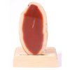 Agate candle holder plate 10 cm - Top quality #186
