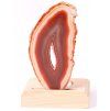 Agate candle holder plate 11 cm - Top quality #187