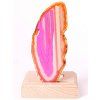 Agate candle holder plate 11 cm - Top quality #225