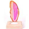 Agate candle holder plate 11 cm - Top quality #225