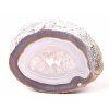 Agate slab size 11 x 8 cm - thickness 18 mm - Top quality #C586