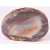 Agate slab size 14 x 10 cm - thickness 19 mm - Top quality #C587