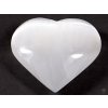 Selenit bílý srdce 6 - 7 cm #721