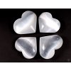 Selenit bílý srdce 6 - 7 cm #721