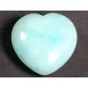 Heart Amazonite 40x40 mm - Amazonite heart #03