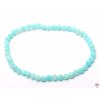 Náramek Amazonit 4 mm fazetovaný z přírodních kamenů #134