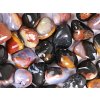 Tromlovaný kámen Sardonyx XXL velikost 35 - 50 mm - Brazílie #336