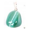 Pendant from Agate green size M #44