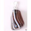 Pendant from Agate black size M #47