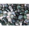 Tumbled stone Agate moss L size 25 - 40 mm - Brazil #340