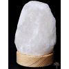 Salt lamp white 1 kg - LED light