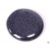 Hmatka Avanturin modrý 35 - 40 mm  placička #92